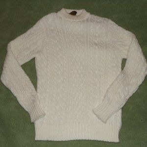 VTG White Sweater emporium sweater